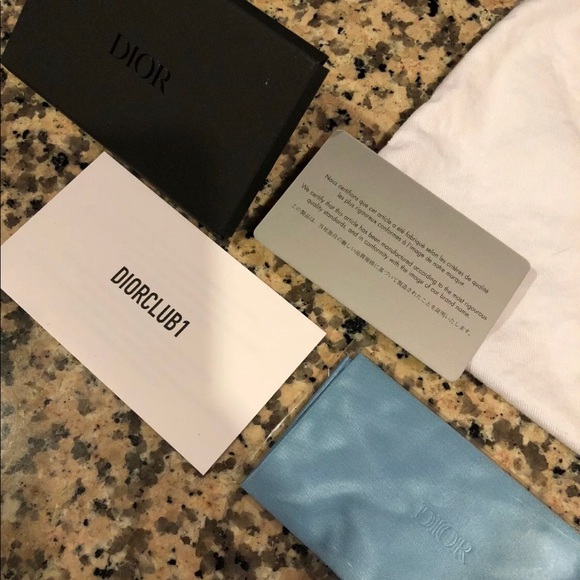 NIB Authentic Christian Dior Club 1 Yellow Visor - Picture 2 of 6